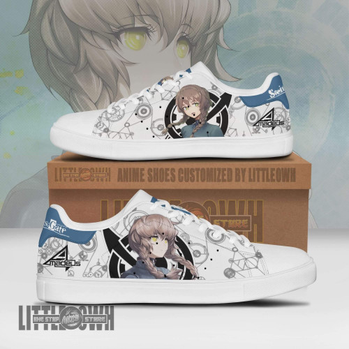 Suzuha Amane Sneakers Custom SteinsGate Anime Skateboard Shoes
