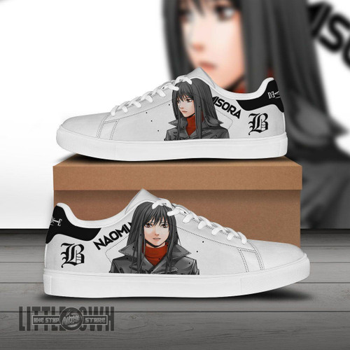 Naomi Misora Skate Sneakers Custom Death Note Anime Shoes