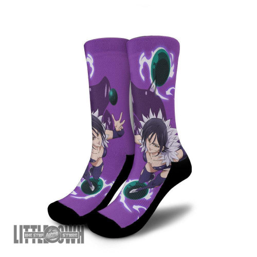 Merlin Pattern Seven Deadly Sins Anime Custom Socks