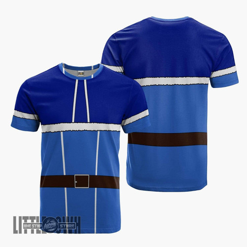 Juvia Lockser Uniform T Shirt Fairy Tail Amine Casual Cosplay Costume