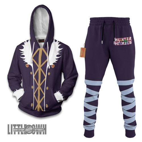 Kuroro Lucifer Hunter X Hunter Hoodie And Jogger Set Anime Clothes