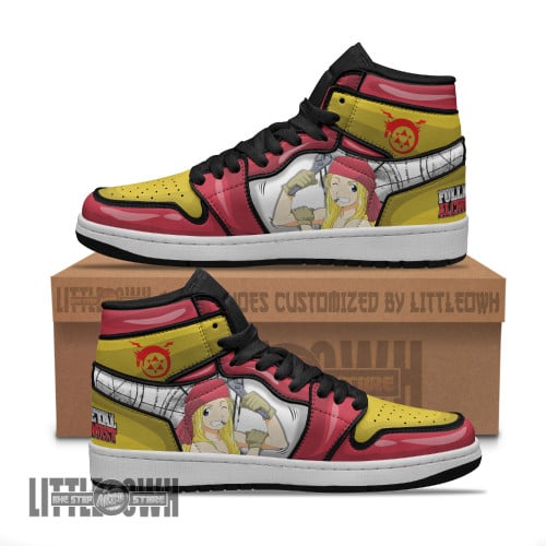 Winry Rockbell Custom 3D Shoes Anime Fullmetal Alchemist Boot Sneakers