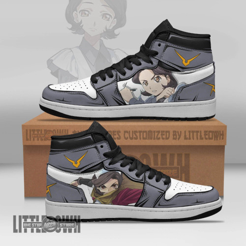 Code Geass Shoes Sayoko Shinozaki Anime Boot Sneakers
