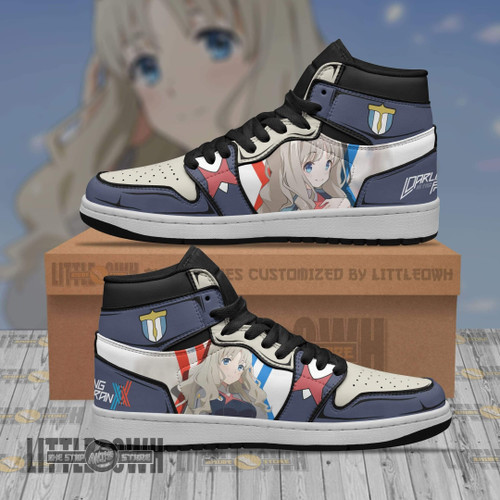 Kokoro Boot Sneakers Custom Darling in the Franxx Anime Shoes