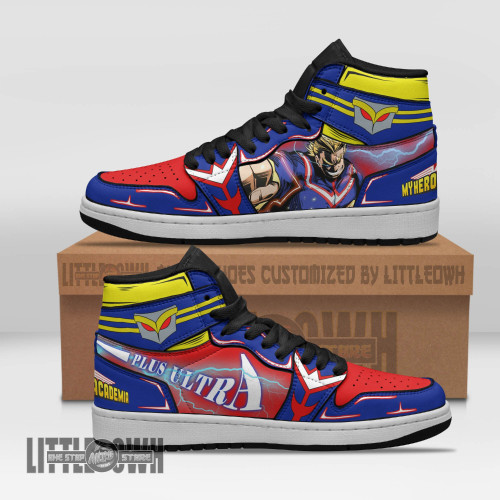 All Might Shoes Custom My Hero Academia Anime Boot Sneakers
