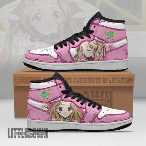 Nunnally vi Britannia Boot Sneakers Custom Code Geass Anime Shoes