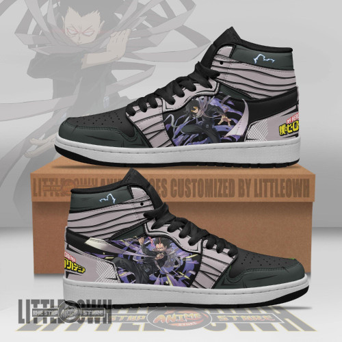 MHA Shota Aizawa Boot Sneakers Custom My Hero Academia Anime Shoes