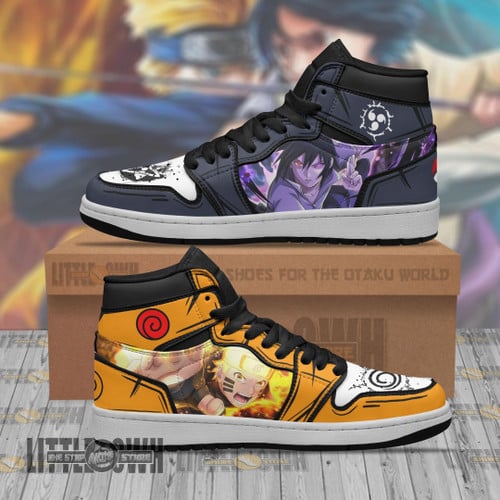 Naruto x Sasuke Anime Shoes Boot Sneakers