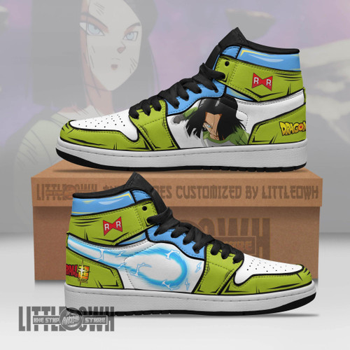Android 17 Boot Sneakers Custom Dragon Ball Super Anime Shoes
