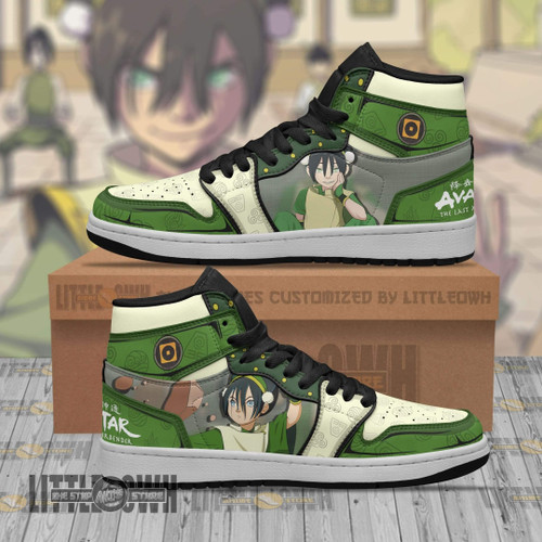 Toph Beifong Boot Sneakers Custom Avatar: The Last Airbender Anime Shoes