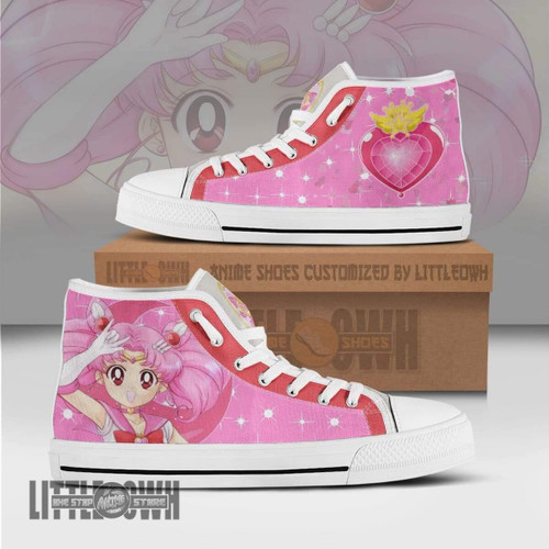 Chibiusa Tsukino High Top Shoes Custom Sailor Moon Anime Canvas Sneakers