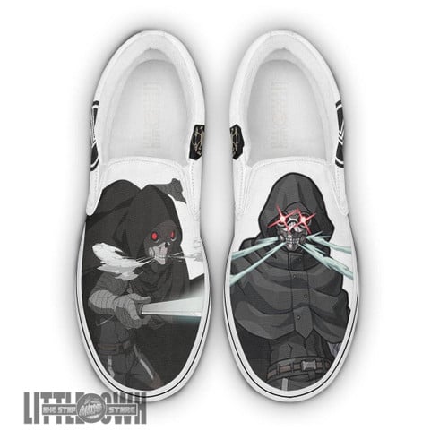 Sword Art Online Death Gun Shoes Custom Anime Classic Slip-On Sneakers