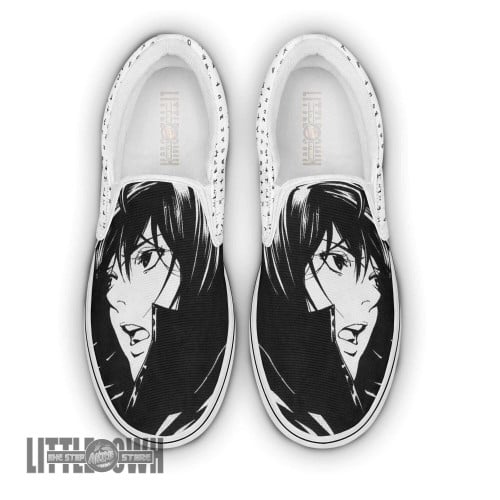 Naomi Misora Classic Slip-On Custom Death Note Anime Shoes