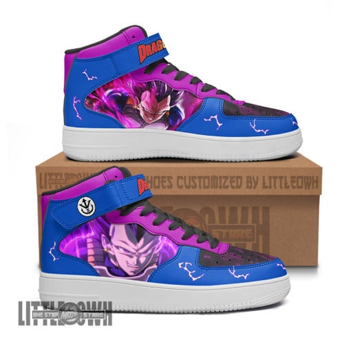Vegeta Ultra Ego AF1 High Sneakers Custom Dragon Ball Super Anime Shoes