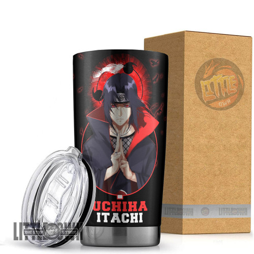 Personalized Itachi Akatsuki Tumbler Stainless Steel Double-wall insulated