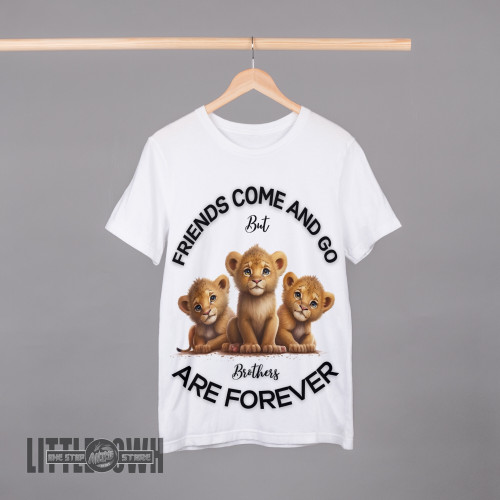 Brother Are Forever T-shirt Custom 2D