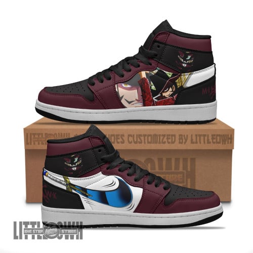 Mihawk Sneakers Custom One Piece Anime Shoes Model Ver