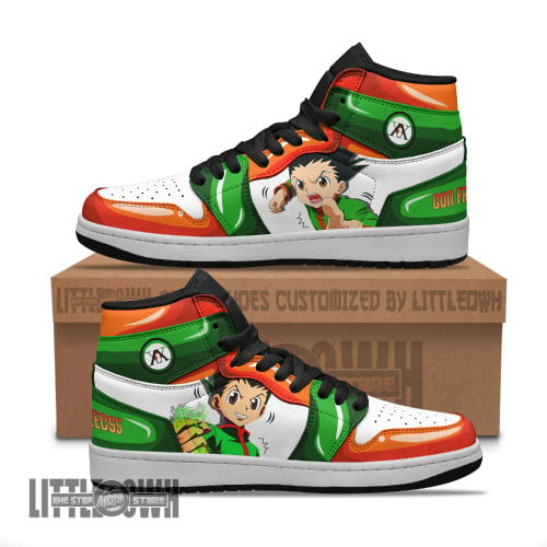 Gon Freecss Sneakers Limited Edition HxH Anime Shoes New Version