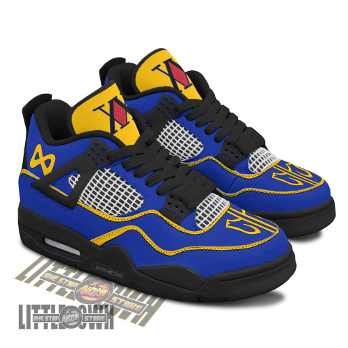 Kurapika J4 Sneakers - Personalized Hunter x Hunter custom anime shoes