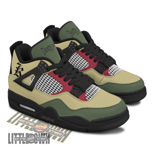 Kira J4 Sneakers - Personalized Death Note custom anime shoes