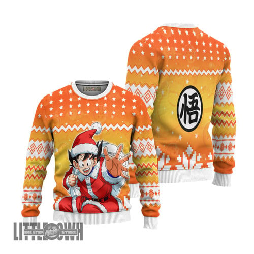 Dragon Ball Goku Anime Christmas Ugly Sweater Anime Xmas Gift Ideas 2023