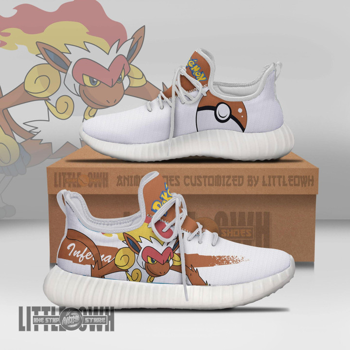 Infernape Reze Boost Custom Pokémon Anime Shoes - LittleOwh - 1