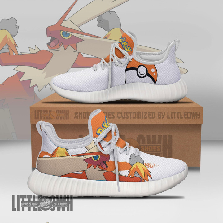 Blaziken Reze Boost Custom Pokémon Anime Shoes - LittleOwh - 1