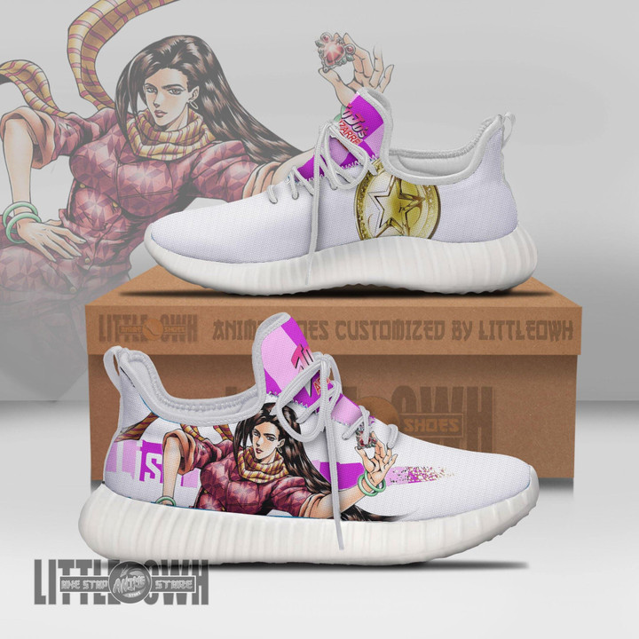 Lisa Lisa Reze Boost Custom JoJo's Bizarre Adventure Anime Shoes - LittleOwh - 1