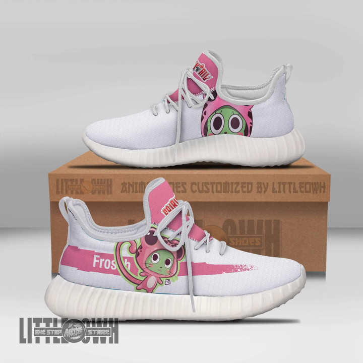 Frosch Reze Boost Custom Fairy Tail Anime Shoes - LittleOwh - 1