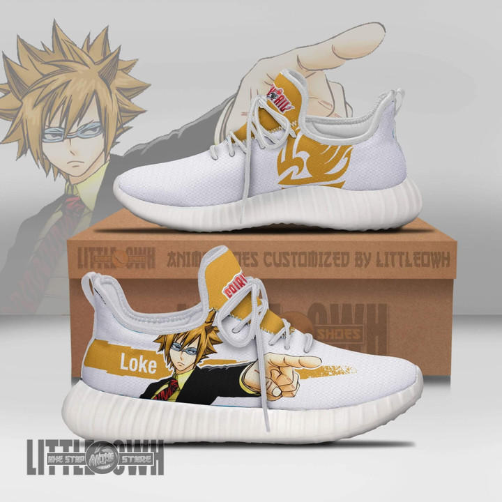 Loke Reze Boost Custom Fairy Tail Anime Shoes - LittleOwh - 1