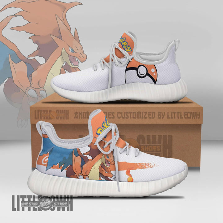 Charizard Reze Boost Custom Pokémon Anime Shoes - LittleOwh - 1