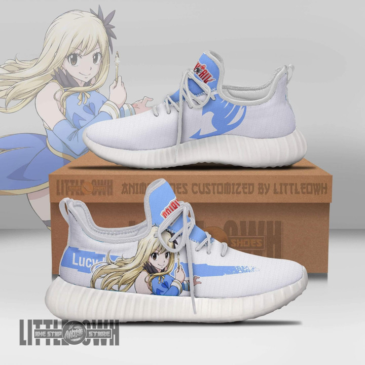 Lucy Heartfilia Reze Boost Custom Fairy Tail Anime Shoes - LittleOwh - 1