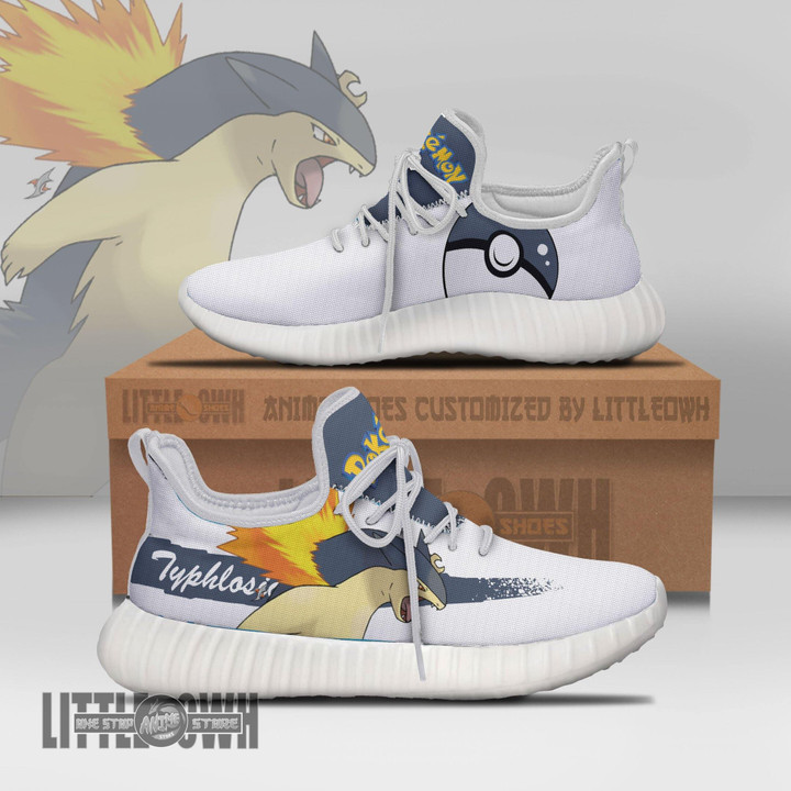 Typhlosion Reze Boost Custom Pokémon Anime Shoes - LittleOwh - 1