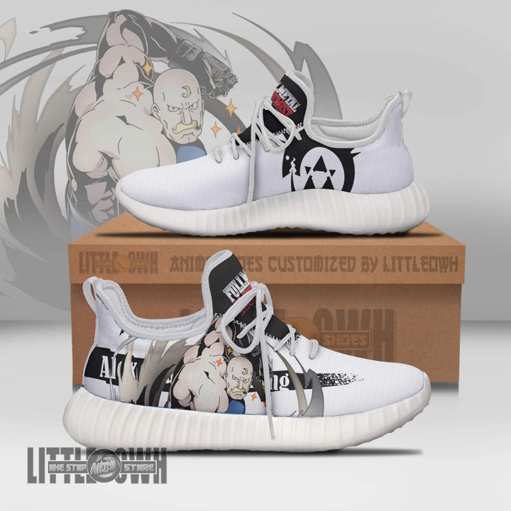 Alex Louis Armstrong Reze Boost Custom Fullmetal Alchemist Anime Shoes - LittleOwh - 1