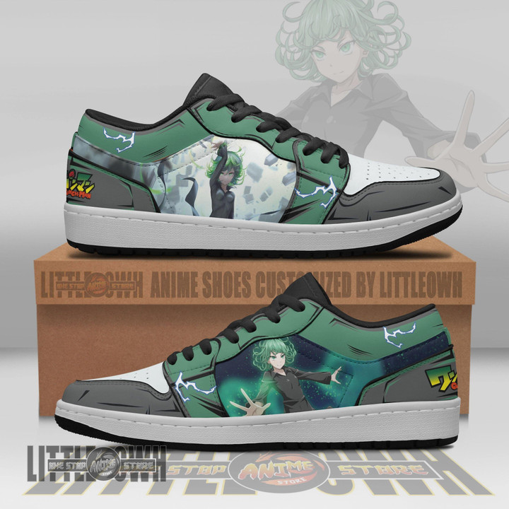 Tatsumaki JD Low Top Sneakers Custom One Punch Man Anime Shoes - LittleOwh - 1