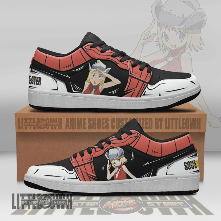 Patricia Thompson Shoes Soul Eater JD Low Sneakers Custom Anime - LittleOwh - 4