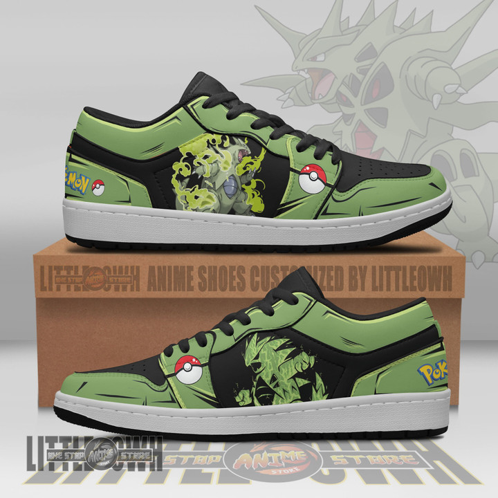 Tyranitar Pokemon Anime Shoes Custom JD Low Sneakers - LittleOwh - 1