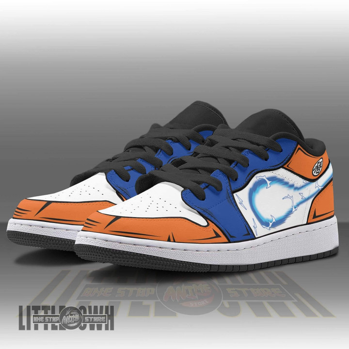 Son Goku Shoes Dragon Ball Z Anime JD Low Top Sneakers - LittleOwh - 1