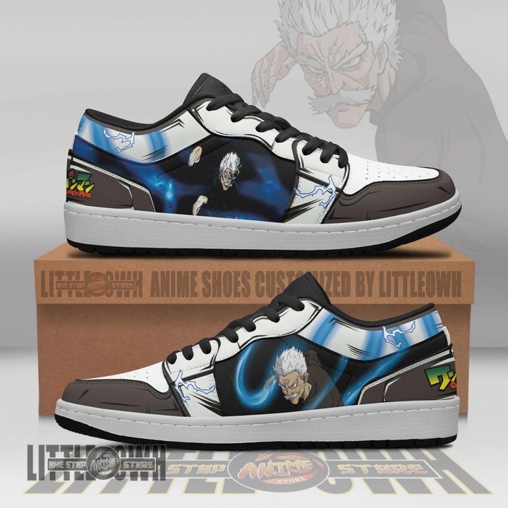 Bang One Punch Man Shoes Anime JD Low Top Sneakers - LittleOwh - 1