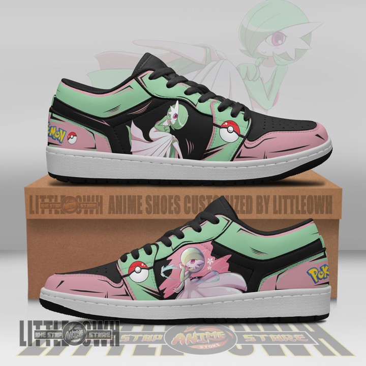 Gardevoir Pokemon Anime Shoes Custom JD Low Sneakers - LittleOwh - 1