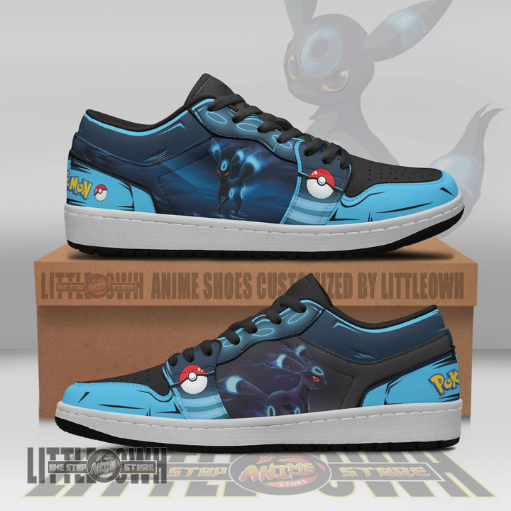 Umbreon Pokemon Anime Shoes Custom JD Low Sneakers - LittleOwh - 1