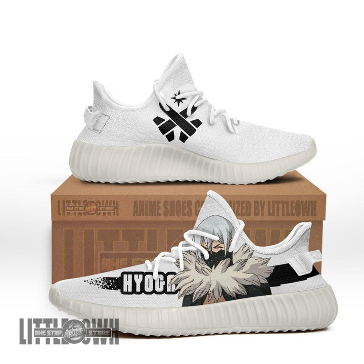 Hyoga Shoes Custom Dr Stone Anime YZ Boost Sneakers - LittleOwh - 1