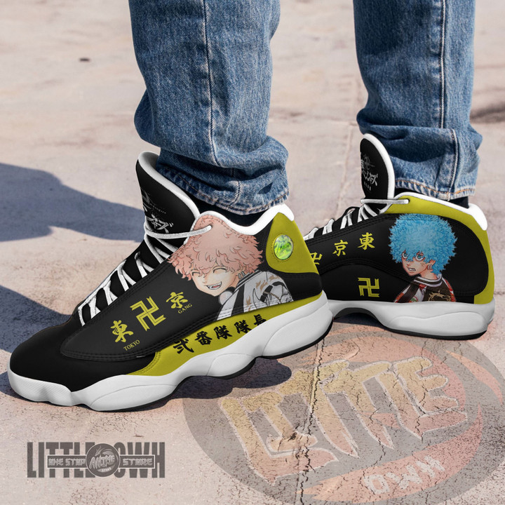 Souya x Nahoya Shoes Custom Tokyo Revengers Anime JD13 Sneakers - LittleOwh - 4