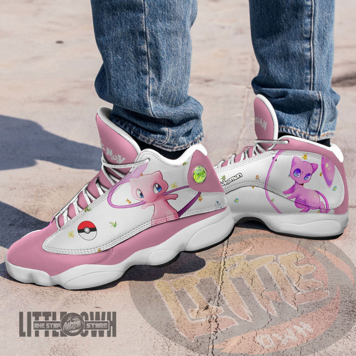Mew Shoes Custom Pokemon Anime JD13 Sneakers - LittleOwh - 4