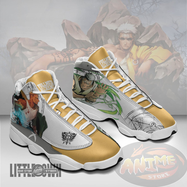 Scar Shoes Custom Anime Fullmetal Alchemist JD13 Sneakers - LittleOwh - 2