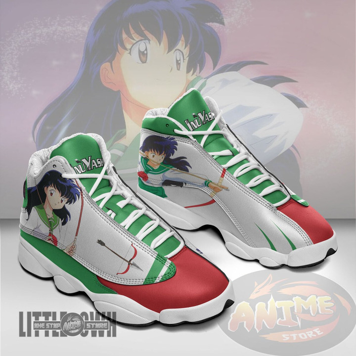 Kagome Higurashi Shoes Custom Anime Inuyasha JD13 Sneakers - LittleOwh - 2