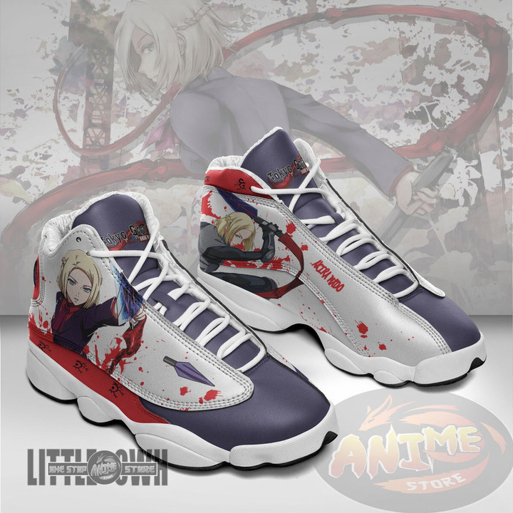Akira Mado Shoes Custom Tokyo Ghoul Anime JD13 Sneakers - LittleOwh - 2