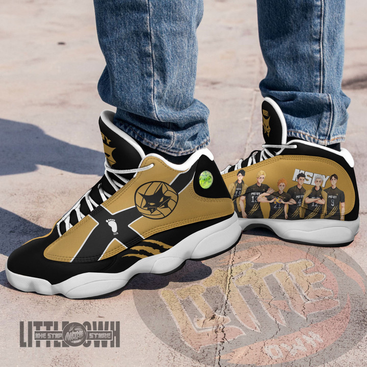 MSBY Black Jackal Shoes Custom Haikyuu Anime JD13 Sneakers - LittleOwh - 4