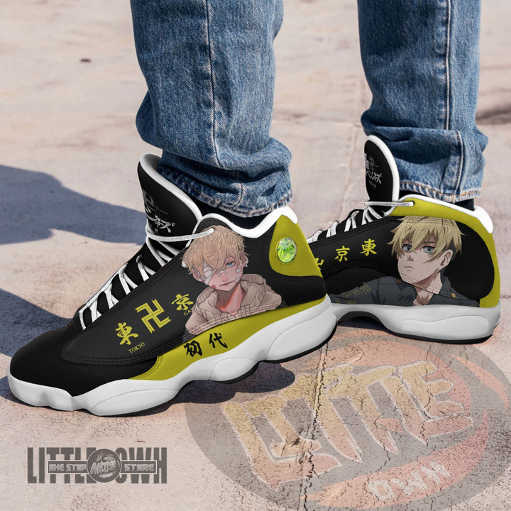 Chifuyu Matsuno Shoes Custom Tokyo Revengers Anime JD13 Sneakers - LittleOwh - 4