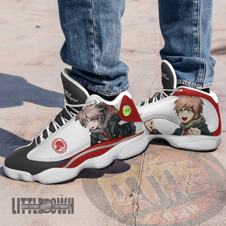 Makoto Naegi Shoes Custom Danganronpa Anime JD13 Sneakers - LittleOwh - 4